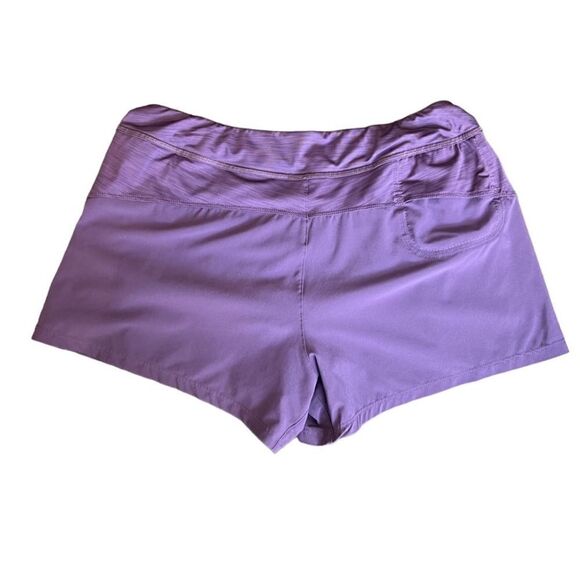 Brooks ath left shorts, purple size medium - Picture 2 of 11